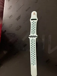 Apple Watch Series 4 And 5 Nike Strap Band. It’s original used 44mm straps but condition is like new.