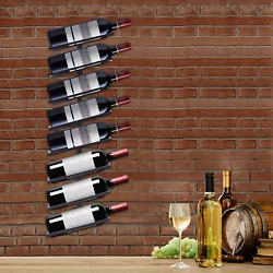 Sloping Shelf: the Tilted Racks Keep the Wine Horizontally Tilted to Prevent the Cork from Drying out and Causing the...
