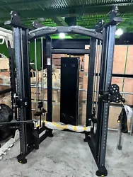 Functional Trainer - Black / White Residential and Commercial Gym Equipment.