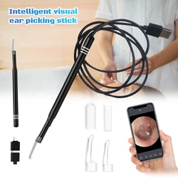1 x Ear Spoon. High sensitivity sensor, 6 LED lights;. Light source: 6pcs LED lamp. 2 x Adapter (USB+Type-C)....
