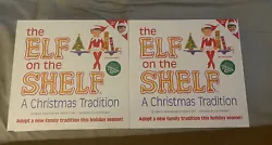 Elf on The Shelf (Books and Box - NO ELF) 2 Books 2 Boxes.