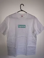 Supreme Tiffany & Co. Box Logo Tee - Medium. Used. But the condition is good.