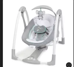 Ingenuity ConvertMe 2-in-1 Compact Portable Baby Swing 2 Infant Seat - Swell.