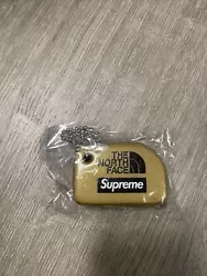 Supreme X The North Face Floating Keychain Floatie SS20 Gold Ftp Bape Fuct.