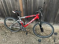 Used Trek SLR 90 full suspension mountain bike. Lots of new parts. Several new parts including: derailleur cables, rear...