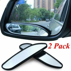 Perfect for any Car, Van, SUV and Trucks. 360°rotation + 20°sway adjustable side mirror blind spot maximizes your...