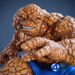 The THING Custom Fan Art Statue! Must Have! Goes well with any Statue! ESPECIALLY with the Fantastic Four Team! This is...