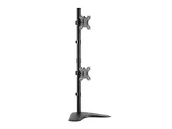 The DS1FSDS Dual Stacking Desk Stand from V7 is designed for Productivity. Boasting a full steel, Powder coated...