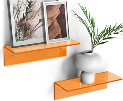Add this sleek and elegant design to any room in your space. Weronique Acrylic Shelves. Thicker and Better. Brighten...