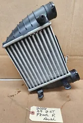                     2005-09 Audi A4 2.0T B7 Right Side Intercooler PART NUMBER 8E0 145 806 M OEMUSED IN...