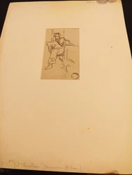 Dessin Ancien Dessiné A La Main.