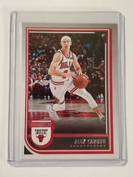 Alex Caruso 2022-23 Panini NBA Hoops #78 Bulls.