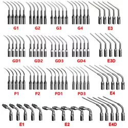Note: G1,G2,G3,G4,P1,P3, E1, E2, E3, E4, E3D, E4D is suitable for WOODPECKER and EMS dental scalers. The two types of...