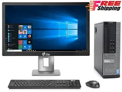 Storage Capacity 256GB / 512GB / 500GB / 1TB / 2TB. Model: Dell OptiPlex Desktop Small Form. Every component is tested...