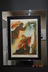 Das Blatt ist auf nur 350 Stck Limitiert,hier die Nr 306. Verkauft wird eine Salavador Dali Lithographie. A small...