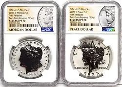 NGC RP 70, FIRST RELEASES. The coins you receive will be similar to what is shown in the photo, but will have unique...