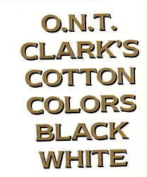 These feature gold letters with black shadowing set on a clear background. I have included a picture of what the labels...