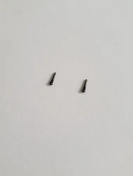 2 Vis Du Bas Fixation Ecran iPhone XS Max 100% Original Noir.