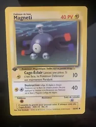 Carte Pokémon Magneti 53/102 Set de Base Édition 1 FR.
