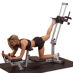 It provides a fantastic lower body exercise. The Glute Machine targets the gluteal muscles, the muscles that form the...