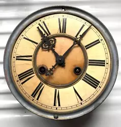 Antique Vienna Clock Movement & dial & Bezel - Clock Movement - Clockmaker spare Dial 15.8cm in diameter Bezel diameter...