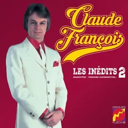 LES INEDITS N°2. CLAUDE FRANCOIS. VINYLE 25 CM JAUNE + CD. NEUF SOUS BLISTER. 1000 COPIES. Only 1000 copies. Yellow...