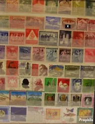 Timbres Allemagne 750 différents timbres spéciaux. Timbres, pièces, billets, titres, camions publicitaires,...