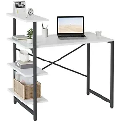 Simple Modern Stylish Design: Modern Stylish design, functional and sturdy desk for your quality life. Its easy to put...