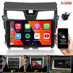 Wireless & Wired Carplay: wired or wireless Carplay in-vehicle system can closely integrate the users iOS device and...