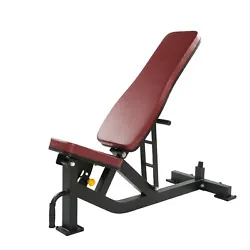 Adjustable Utility Bench For Weight Workout & Lifting Dumbbell. This heavy-duty FI adjustable bench also has a tube...