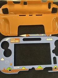 Rare Nintendo Wii U Hori Super Mario Bros. Game Pad Protector w/ Stylus Pen. Very good.