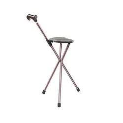 REST WHEN YOU NEED TO WITH YOUR 2 IN 1 WALKING CANE WITH SEAT, as youll have the stability of a walking stick with the...
