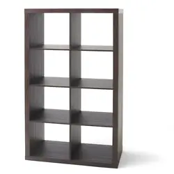 The open back design makes it easy to manage cords and cables of electronic devices. This sturdy bookcase can stand...