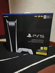 Sony PS5 Digital Edition Console - Blanc.