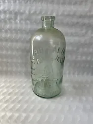 BUFFALO LITHIA WATER NATURES MATERIA MEDICA, Antique bottle. No chips, very good condition