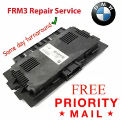BMW FOOTWELL MODULE - FRM3R FRM3 Repair Service. Your FRM3 just got bricked, and now you have problems with all the...