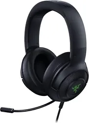 With an upgraded mic and drivers for greater sound, improved ear cushions for greater comfort, and Razer Chroma RGB for...