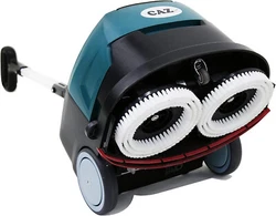 Ultra-Lightweight Floor Scrubber for Office Workplace Restaurant Kitchen. Deep Cleaning Ability: There are double...