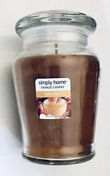 Yankee Candle Simply Home Hot Cider 12oz Apothecary Jar