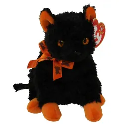 From the Ty Beanie Babies collection. One of the Kitten/Cat style TY Beanies. Plush stuffed animal collectible toy. Im...