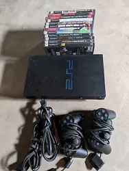 Playstation 2 Console in good working condition. Comes with 12 popular games.