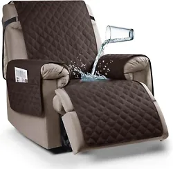 【PERFECT FIT】 Great coverage for your recliner, protect your furniture from dirt, daily wear and tear. Fits...