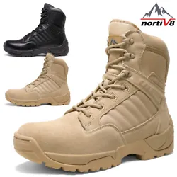 These tactical boots are suitable for office, outdoor work, or any other outdoor activities. It is also a pair of...