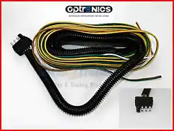 25 Standard 4-way trailer wiring harness. 18 gauge bonded wire. plenty of wire for most common trailers. PO Boxes are...