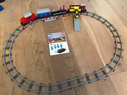 7720 Diesel Freight Train (1980). LEGO TRAIN. Complet, testé : fonctionne ! Ensemble en bon état avec sa notice.