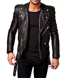 Material :- 100% Lambskin Leather. Our jackets are very stylish, well stitched and trendy to the core. We know that our...
