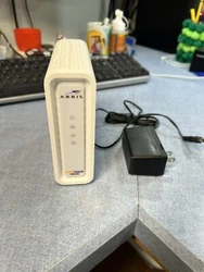 Up for sale is a used Arris Surfboard SB8200 cable modem. I used this with Xfinity but have recently switched to AT&T...