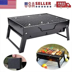 Outdoor Barbecue, House Barbecue, Winter Heating. charcoal barbecue grill features foldable, lightweight portable, easy...