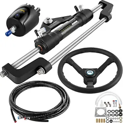 300HP Hydraulic Outboard Steering Kit. 300HP Helm Pump. Application: Up to 300HP. Powered Rated Up to 300HP Up to 300HP...