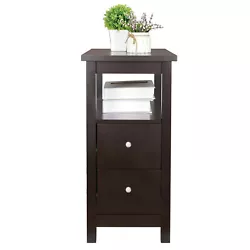 (Load Capacity: Top Shelf: 77.2 lb; Middle Tier: 22 lb; Each Drawer: 4.4 lb. One Drawer weight: 2.42lb. Drawer Inner...